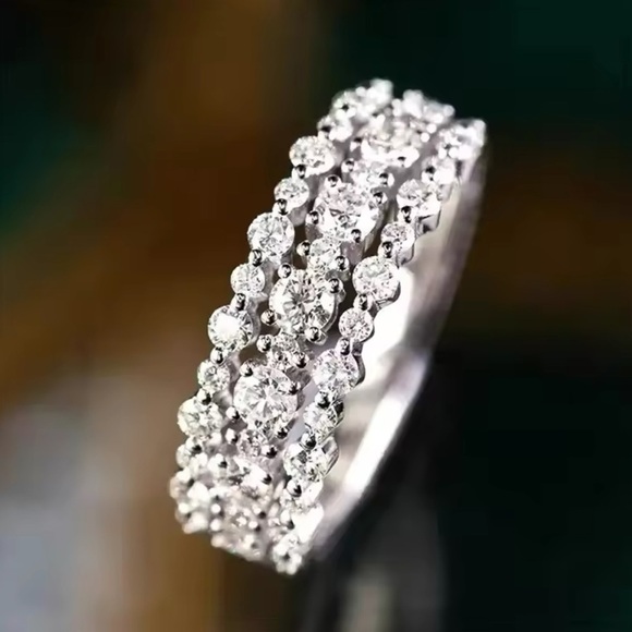 NWT Silver Tone Brass Ring - Picture 1 of 4